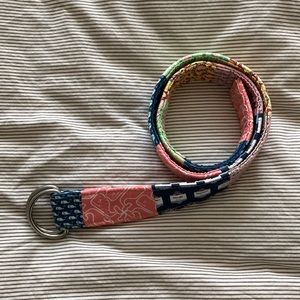 Vineyard Vines D Ring Belt, size Medium